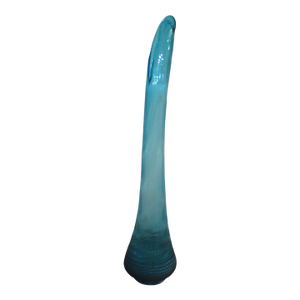 Le Smith Sapphire Blue 38" Floor Vase MCM