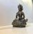 Tibetan bronze, 18th/19th century. Detailed Vajrasattva figure, a Bodhisattva. Its resting on a single lotus base and...