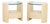 Jay Spectre Style Modern Bedside Tables, Pair For Sale