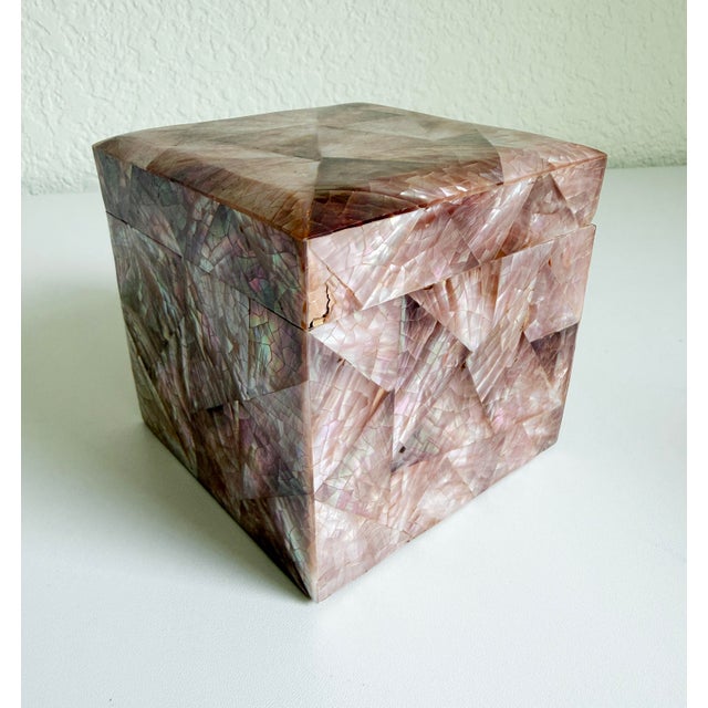 Vintage Gumps Penshell Boxes, Set of 2 For Sale - Image 9 of 13