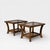 Pair of Late Mid-Century Oak Side Tables With Smoked Glass Tops, Mid-Century Modern, 1970s For Sale - Image 14 of 18