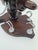 Antique Wall Hook in Wood and Metal, 1890s For Sale - Image 4 of 12