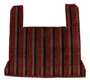 Vintage Handwoven Kilim Horse Cover Blanket, 1920s
