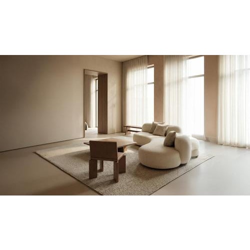 Melts Like Butter Collection Wood Chair in Coffee Finish by Monics+Vieira For Sale - Image 4 of 17