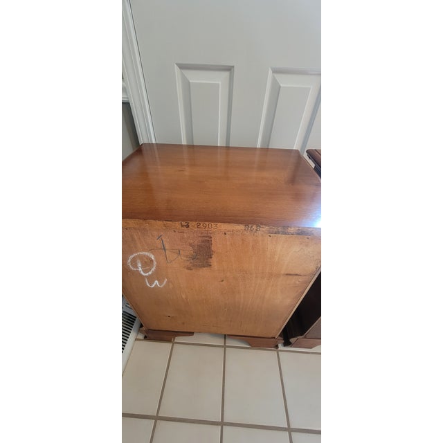 Late 20th Century Pennsylvania House Solid Hard Rock Maple Colonial Early American Nightstands - A Pair For Sale - Image 13 of 16