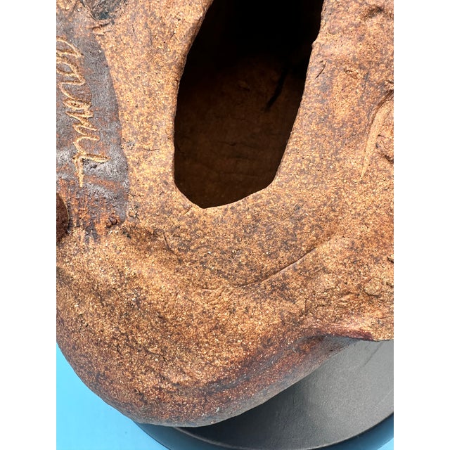 Rare Signed Raul Coronel Ceramic Lion Sculpture Monumental Mid-Century 1960s For Sale - Image 17 of 17