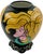 Deco Fine Art Hand Painted Ceramic Vase Blonde Woman Portrait Art Pottery 2014 For Sale - Image 9 of 10