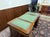 English Partner Desk in Teak and Leather For Sale - Image 15 of 18