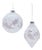 Glass Holiday Ornaments (Set of 6) For Sale