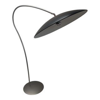 1990s Cb2 Mid-Century Modern Style Atomic Lobster Arc Floor Lamp For Sale