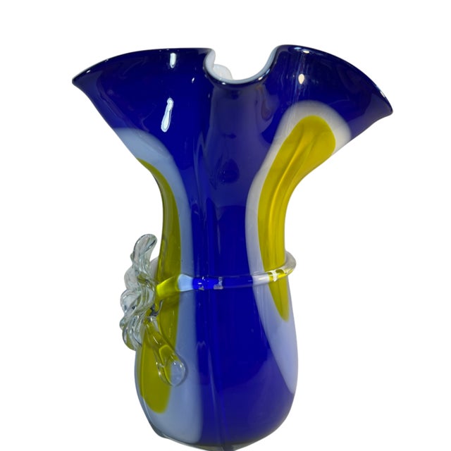 Art Glass Vase For Sale - Image 14 of 17