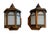 Mid 20th Century Weathered Brass and Copper Pair of Porch Lights - a Pair For Sale - Image 13 of 14