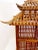 1910s Pagoda Style Teak Wood Bird Cage For Sale - Image 5 of 12