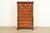 An exceptional Chippendale or Georgian style eleven-drawer highboy dresser or chest of drawers By Baker Furniture,...