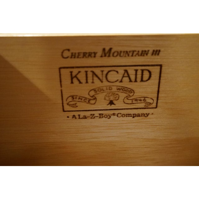 Kincaid Furniture Cherry Mountain III Solid Cherry Traditional Style 38" Media Armoire 81-035 For Sale - Image 10 of 13