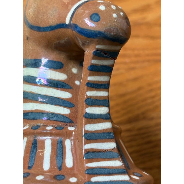 1960s 1960 Indian Handicrafts Week Terracotta Horse – Bihar Folk Art Sculpture For Sale - Image 5 of 12