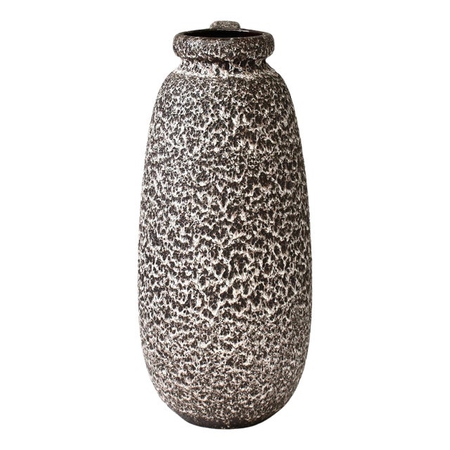 Large Hand Crafted Vase from Scheurich, 1970s For Sale