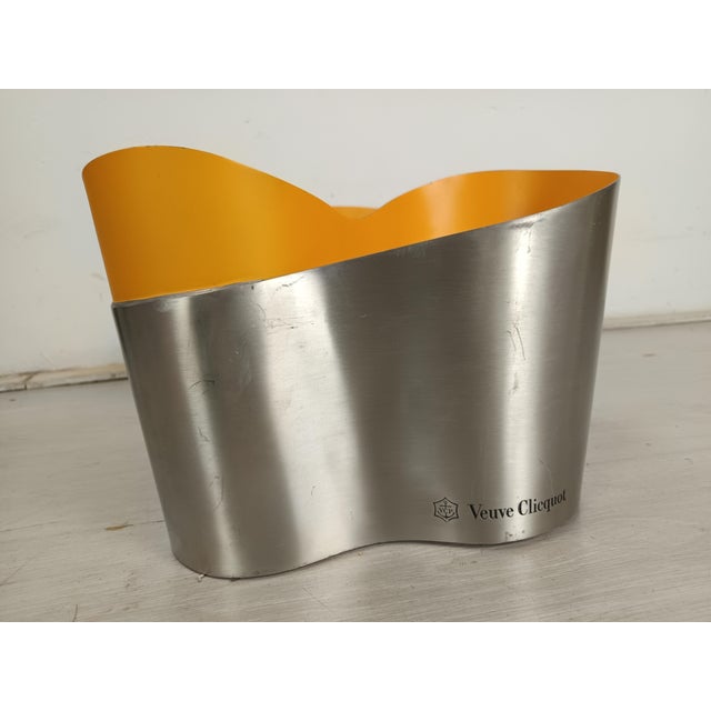 Champagne Cooler in Pewter from Veuve Clicquot For Sale - Image 4 of 18