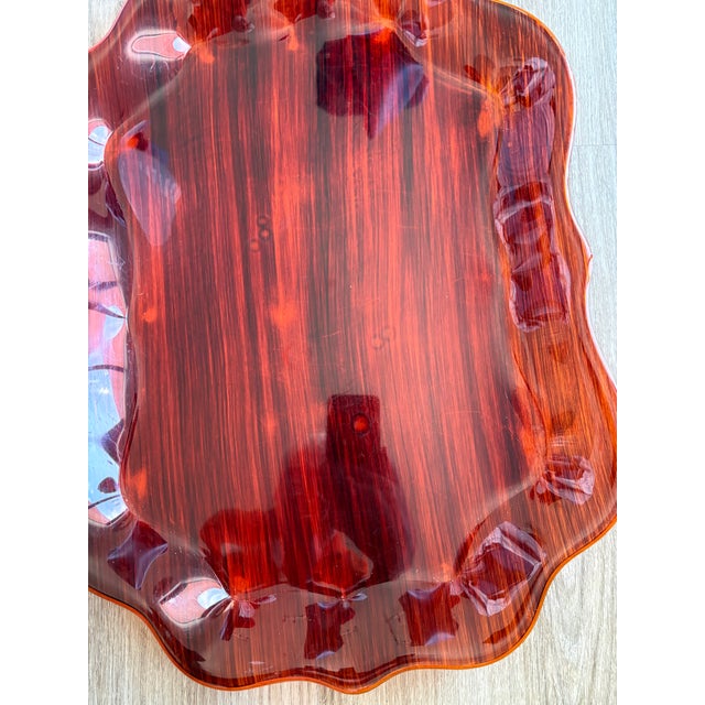 Tortise Lucite. Tray For Sale - Image 4 of 10