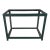 Small Antique Metal and Glass Aquarium For Sale