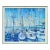 Harbor in Blue - Abstracted Landscape by Martha Scurlock For Sale