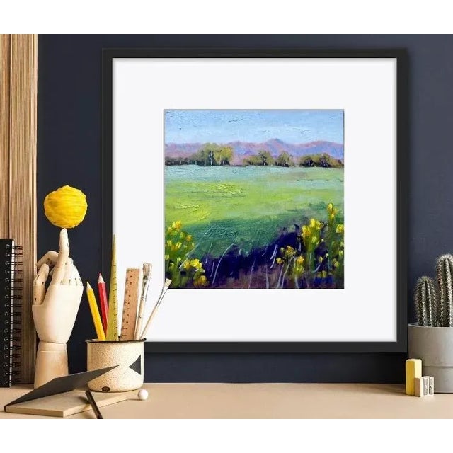 "Carson Valley Morning" Contemporary Landscape Oil Painting For Sale In Reno/Lake Tahoe - Image 6 of 12