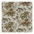 Sample - Schumacher Coconut Grove Wallpaper in Aqua & Tan For Sale