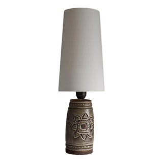 Mid-Century Stoneware Table Lamp Base by Irma Yourstone, Sweden For Sale