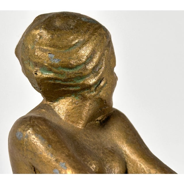 1930s Art Deco Frankart Style Nude Boudoir Lamp For Sale - Image 11 of 18