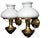 Vintage Swedish Brass and Opal Glass Wall Lamps from Ikea, 1980s, Set of 2 For Sale - Image 14 of 14