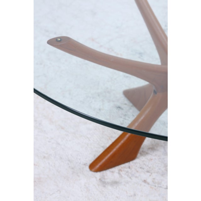 Wood Mid-Century T118 Coffee Table in Teak by Illum Wikkelso for Niels Eilersen, Denmark, 1960s For Sale - Image 7 of 13