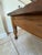 Wood Vintage Solid Wood Xtra Long Coffee Table / Low Bench With Turned Legs in the Manner of Ralph Lauren For Sale - Image 7 of 18