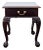 Vintage 1994 Thomasville Mahogany End Table For Sale
