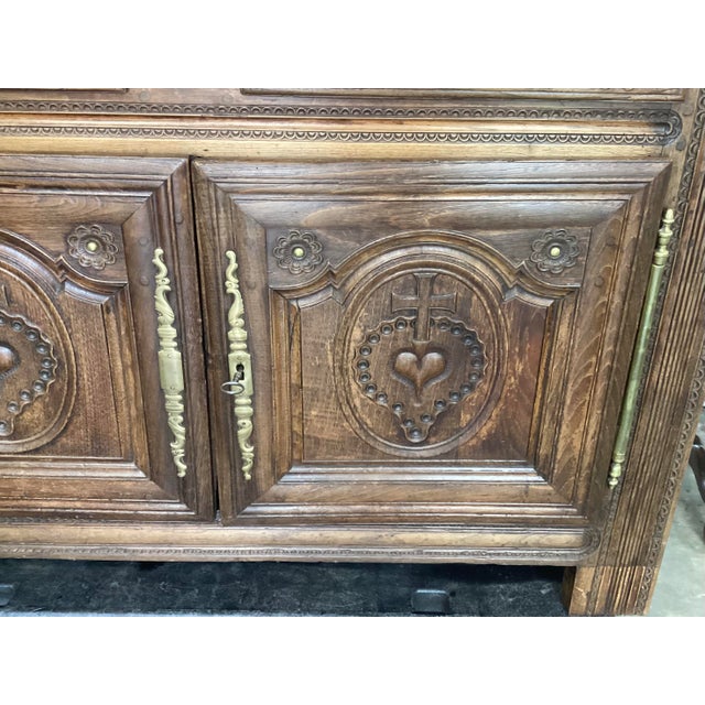 French Antique Chestnut Sideboard/Buffet For Sale - Image 11 of 11