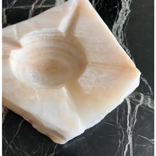 Travertine Ashtray