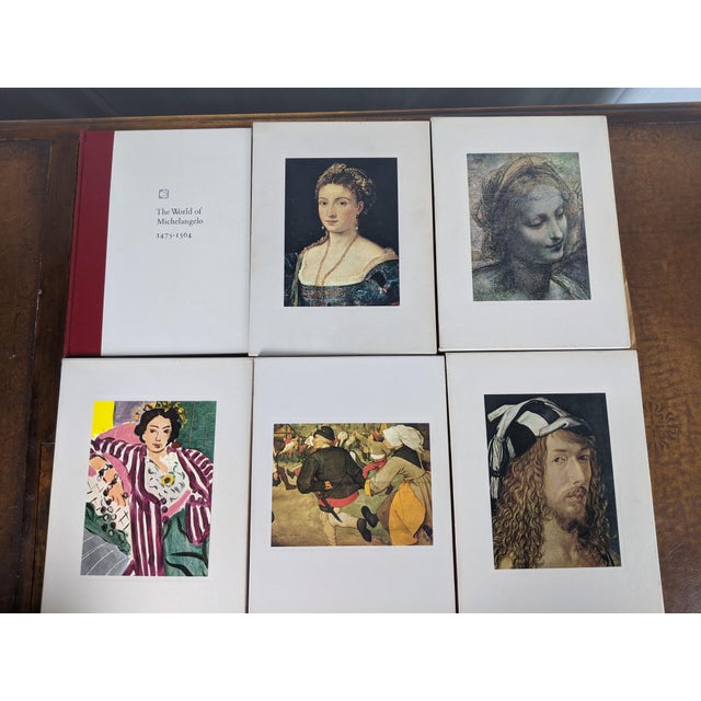 Cream 19-Volume Vintage Time-Life Library of Art Books, Decorative Designer Set For Sale - Image 8 of 17