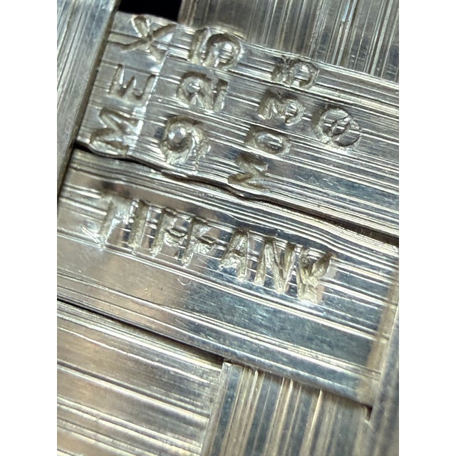 Silver Tane for Tiffany & Co Sterling Basket For Sale - Image 8 of 8