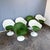 Green Space Age Swivel Chairs and Extendable Table by K. Schäfer for Lübke, 1960s, Set of 7 For Sale - Image 8 of 18