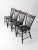Antique Plank Seat Chairs - Set of 4 For Sale - Image 4 of 10