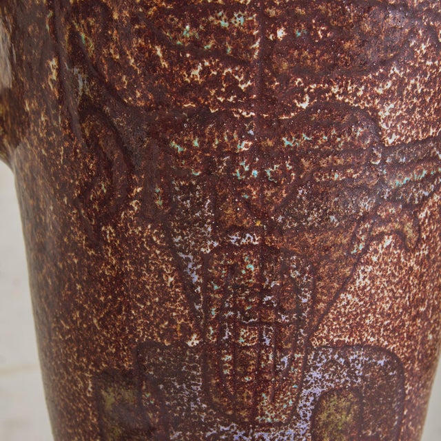 Large French Ceramic Vessel by Accolay No. 01, 1960s For Sale - Image 9 of 11