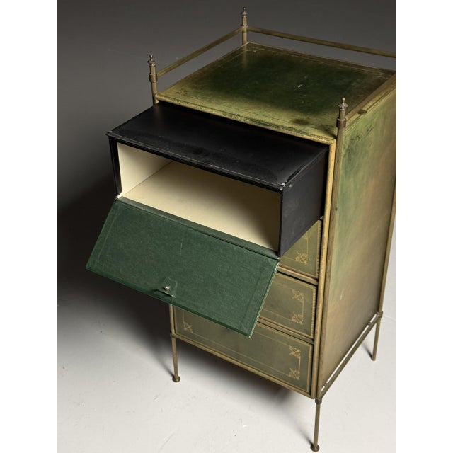 Leather Chest of Drawers, 1960s For Sale - Image 17 of 18