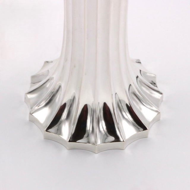 Art Deco Period WollenWeber Silver Vase Austria circa 1930 For Sale - Image 13 of 18