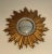 Glass Gilt Resin Sunburst Mirror For Sale - Image 7 of 13