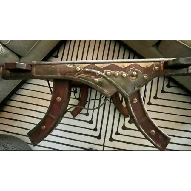 Antique Ox Cart Table For Sale - Image 10 of 10