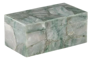Maitland-Smith Small Green Aventurine Box