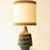 Brown Ceramic Floor Table Lamp by R. Houben, 1970 For Sale - Image 6 of 10