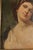 19th Century Portrait Representing a Romantic Pose of a Woman For Sale - Image 3 of 7