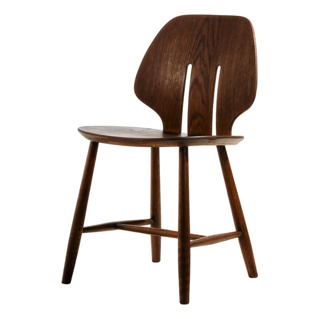 Oak J67 Chair by Ejvind A. Johansson for FDB Møbler, 1960s For Sale