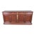 Custom-Made Mahogany Carved French Directoire Style Gilded Sideboard Buffet For Sale