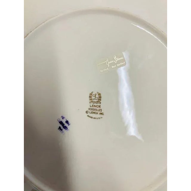 Lenox Vintage Lenox Versailles Dinner Plate For Sale - Image 4 of 5